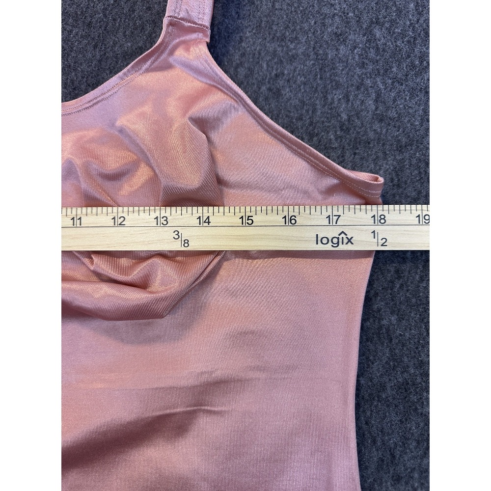 Ruby Ribbon Lace Cami Sz 44 Copper Color Shapewear Style 3022 Sculpting Tank Top - Picture 9 of 12